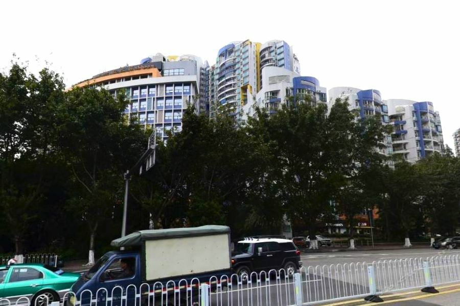 Guangzhou Jin Wan Li Business Hotel Exterior foto